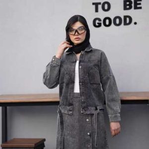 کت و دامن جین