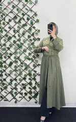 مانتو نخی بلند تابستانه