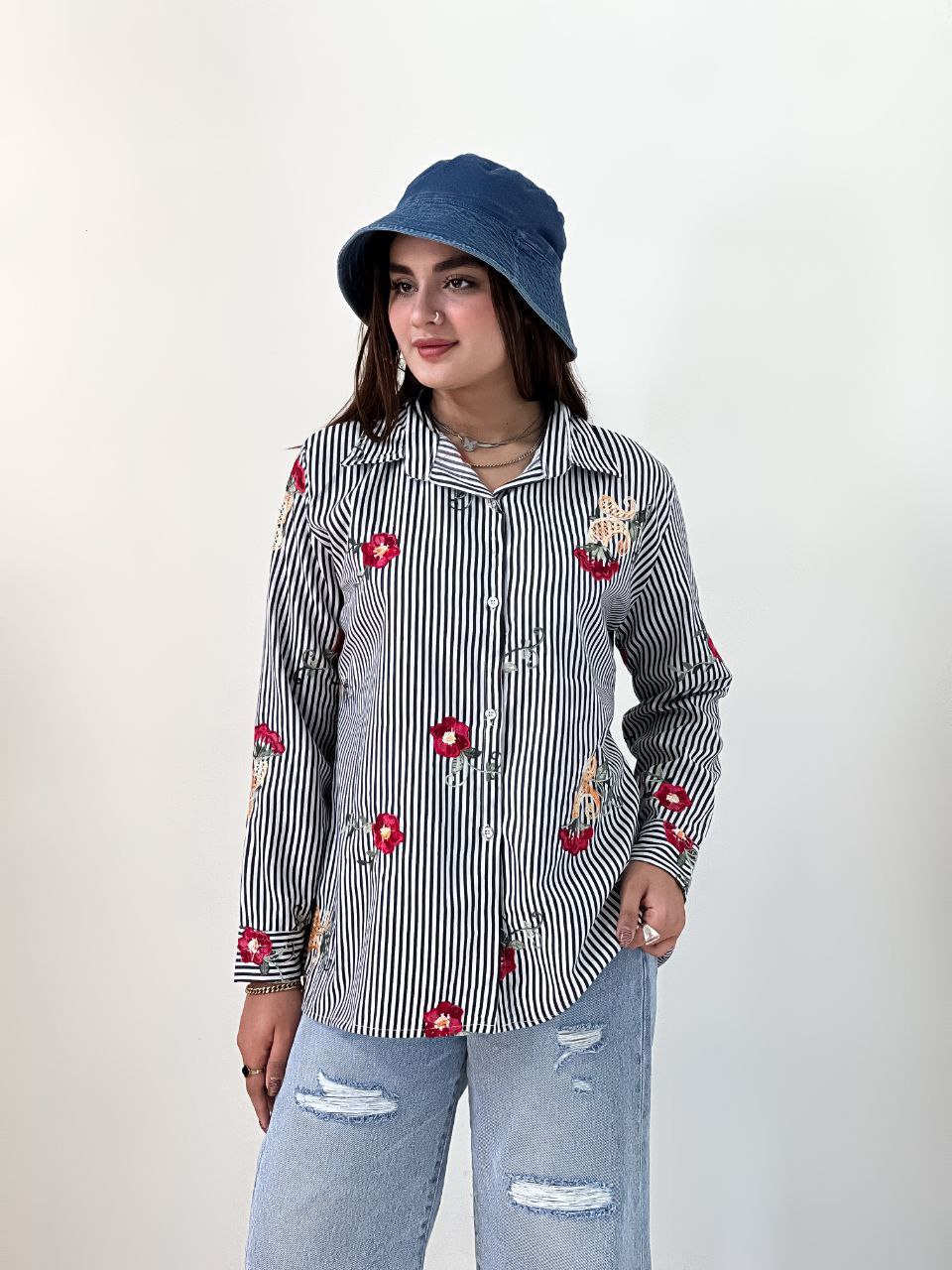 شومیز گلدوزی