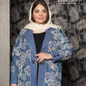 کت کتان بزرگ سایز جذاب