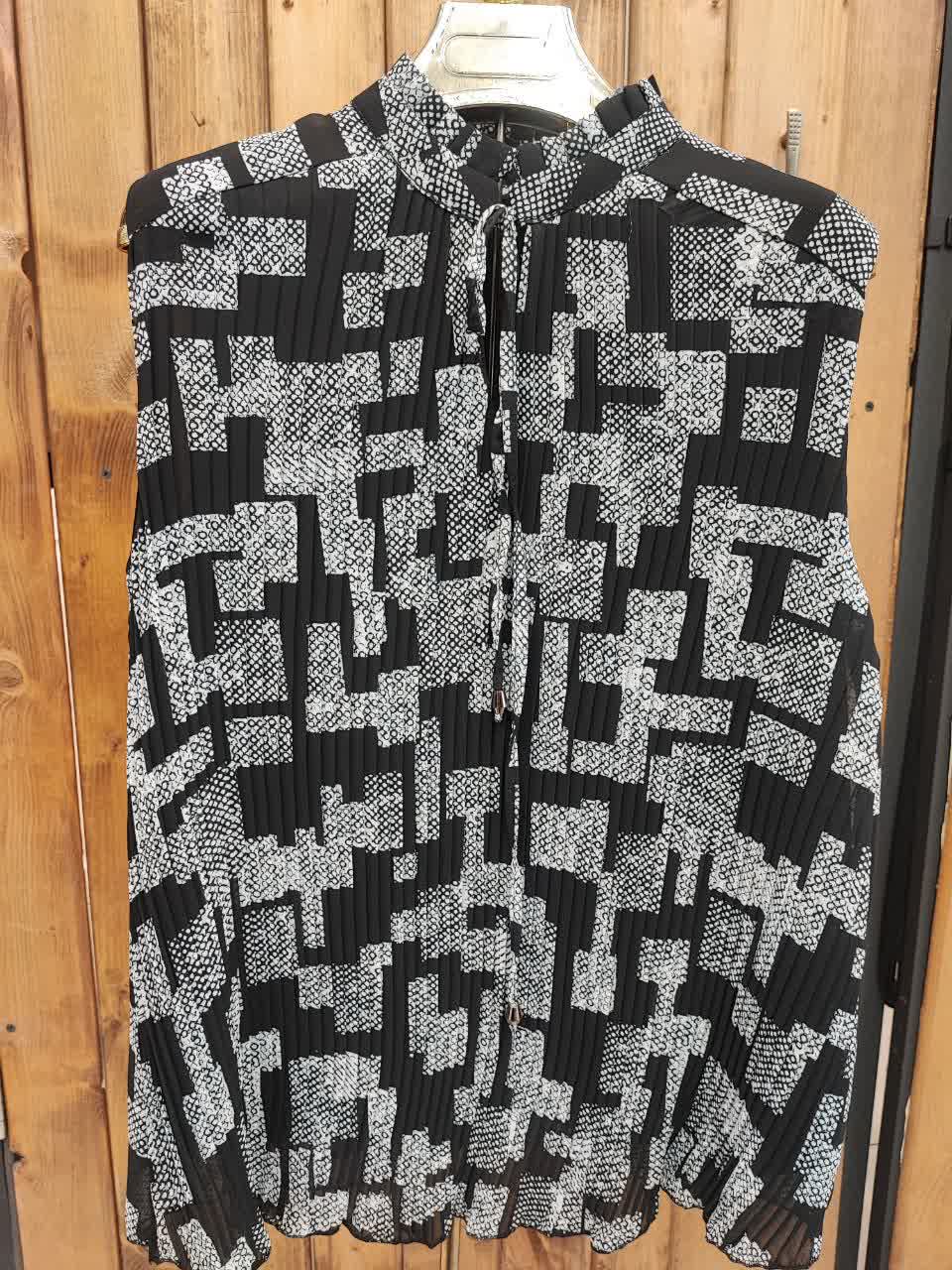 تاپ گل (پارچه حریر شیفون)