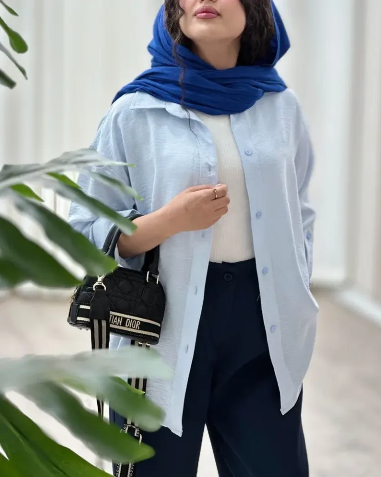 شومیز کریستال شیشه ای وارداتی ونو 109