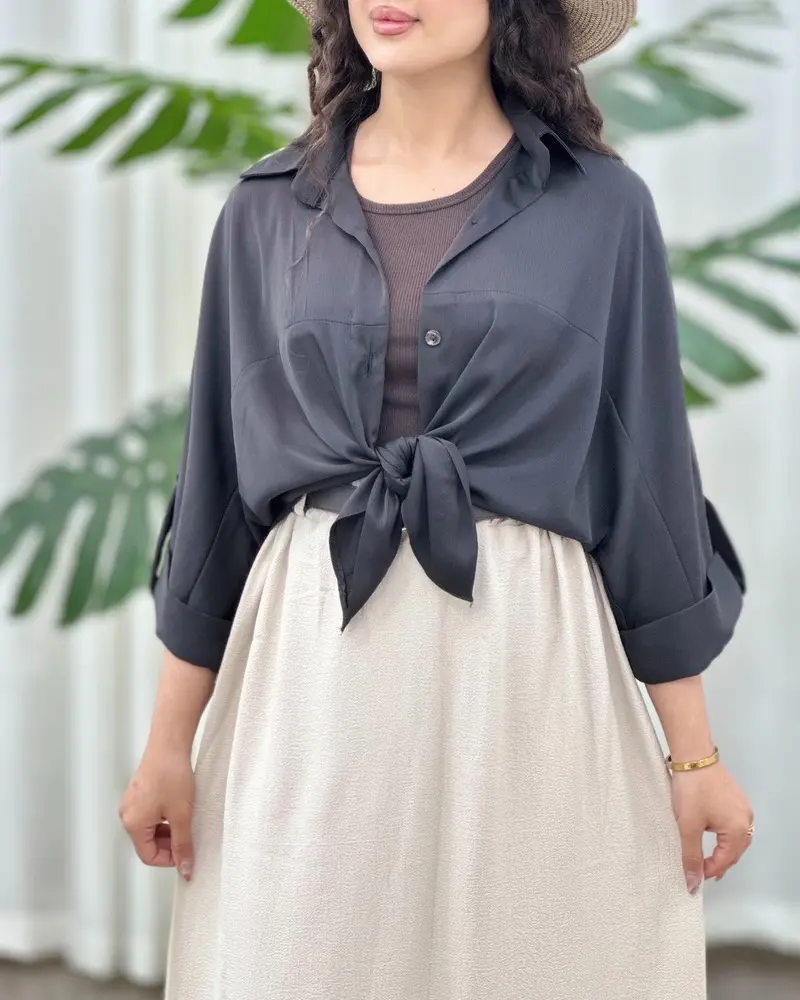 شومیز کرپ وارداتی  ژولیا ونو 105