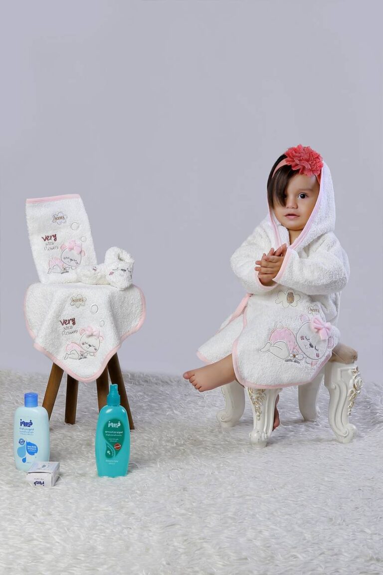 سرویس حمام بیبی(حوله شش تکه